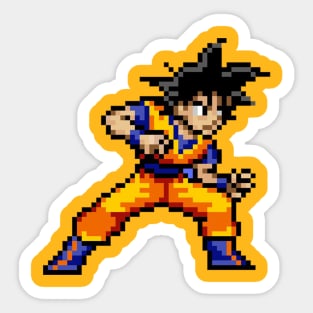 Goku Pixels Sticker